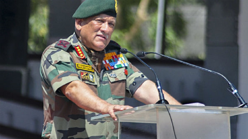 সীমান্তে কল্পনাতীত শিক্ষা পেয়েছে চীন: ভারতীয় চিফ অফ ডিফেন্স স্টাফ