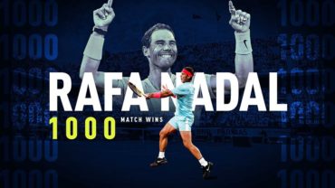 বিশ্বের চতুর্থ খেলোয়াড় হিসেবে ১ হাজার তম জয় পেলেন রাফায়েল নাদাল
