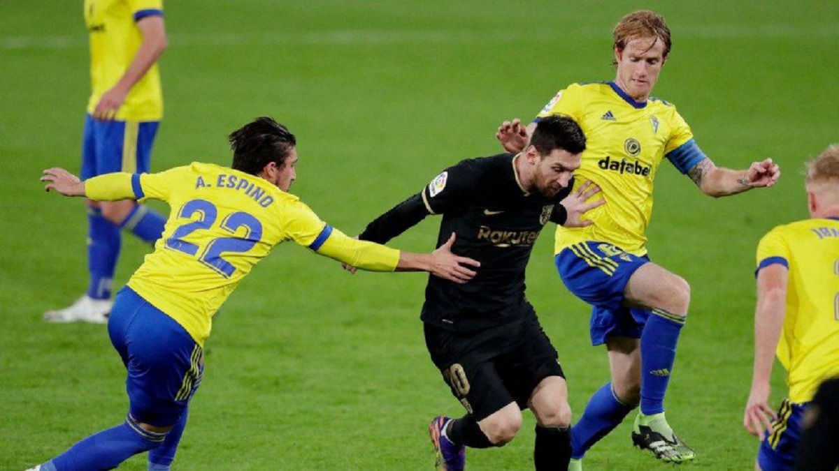 এবার কাদিজের কাছে হারলো বার্সেলোনা