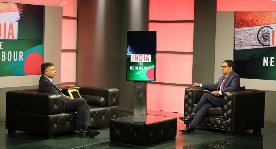 বাংলাদেশ-ভারত সম্পর্ক নিয়ে যমুনার মুখোমুখি ভারতীয় হাইকমিশনার