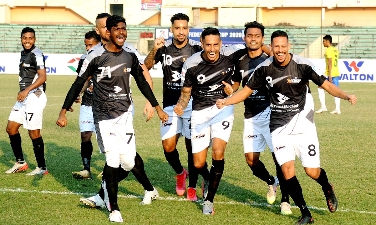 ফেডারেশন কাপে সেমিফাইনালে বসুন্ধরা কিংস