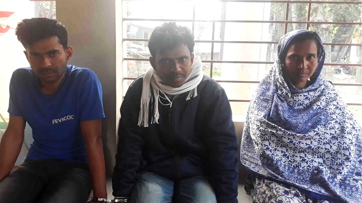 ভূমি কর্মকর্তার সাথে বাক বিতণ্ডায় মা-ছেলের জেল