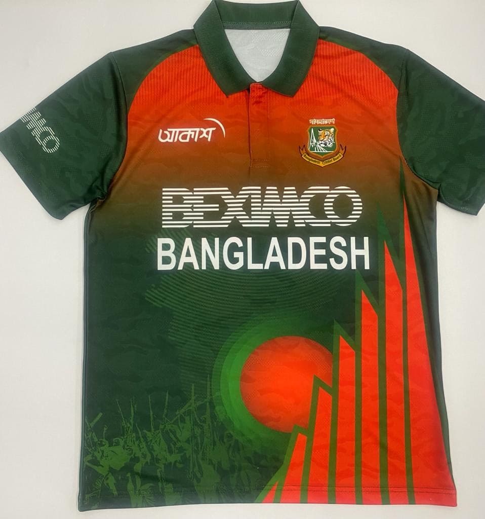 প্রস্তুত টাইগারদের নতুন জার্সি