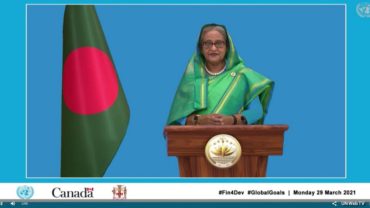 ঋণের বোঝা লাঘবে সমন্বিত বৈশ্বিক পদক্ষেপের আহ্বান প্রধানমন্ত্রীর