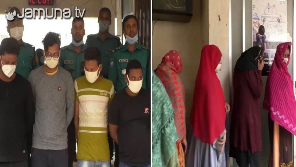 প্রেমের ফাঁদে ফেলে অর্থ হাতিয়ে নেয়া প্রতারক চক্রের ১১ সদস্য গ্রেফতার