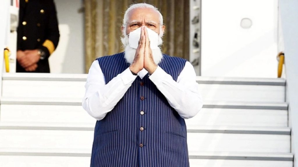 মন্দির পরিদর্শনে সাতক্ষীরার পথে ভারতীয় প্রধানমন্ত্রী নরেন্দ্র মোদি