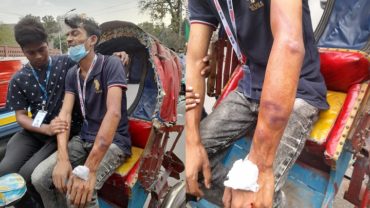 সাংবাদিকের ওপর ছাত্রলীগের হামলার অভিযোগ