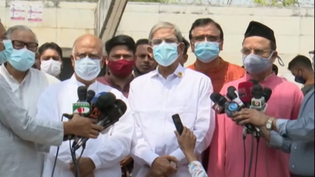 রাজধানী জুড়ে অঘোষিত কারফিউ চলছে: ফখরুল