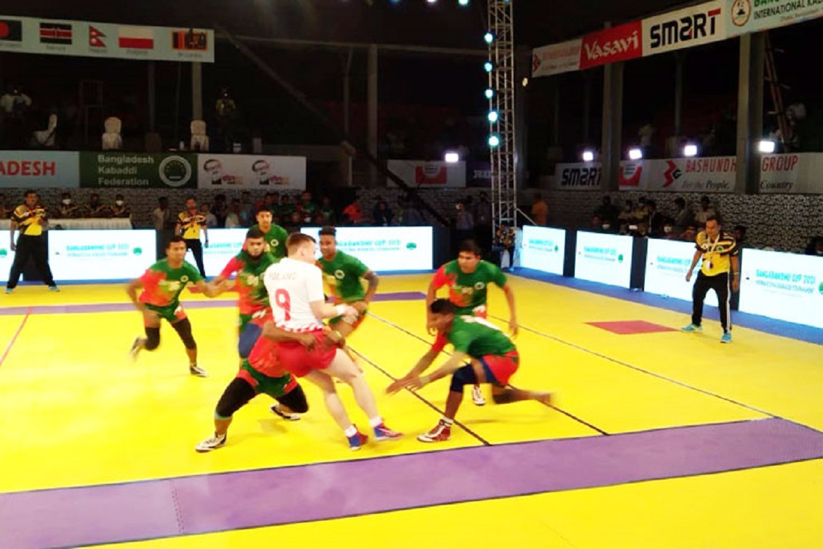 কাবাডিতে পোল্যান্ডের বিপক্ষে বড় জয় পেয়েছে বাংলাদেশ