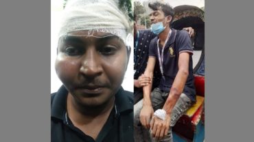 ঢাবিতে সাংবাদিকদের উপর ছাত্রলীগের হামলা