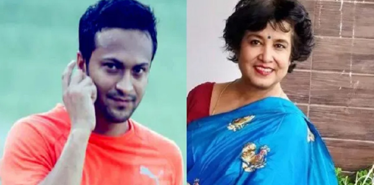 সাকিবকে নিয়ে বেফাঁস মন্তব্য করলেন তসলিমা নাসরিন