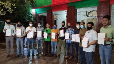রোজিনাকে গ্রেফতারের প্রতিবাদে সাংবাদিকদের স্বেচ্ছা কারাবরণ কর্মসূচি