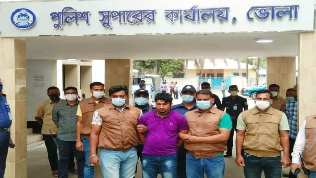 ভোলার চরফ্যাশনে ডাবল মার্ডারের রহস্য উদঘাটন, ভাড়াটে খুনি গ্রেফতার