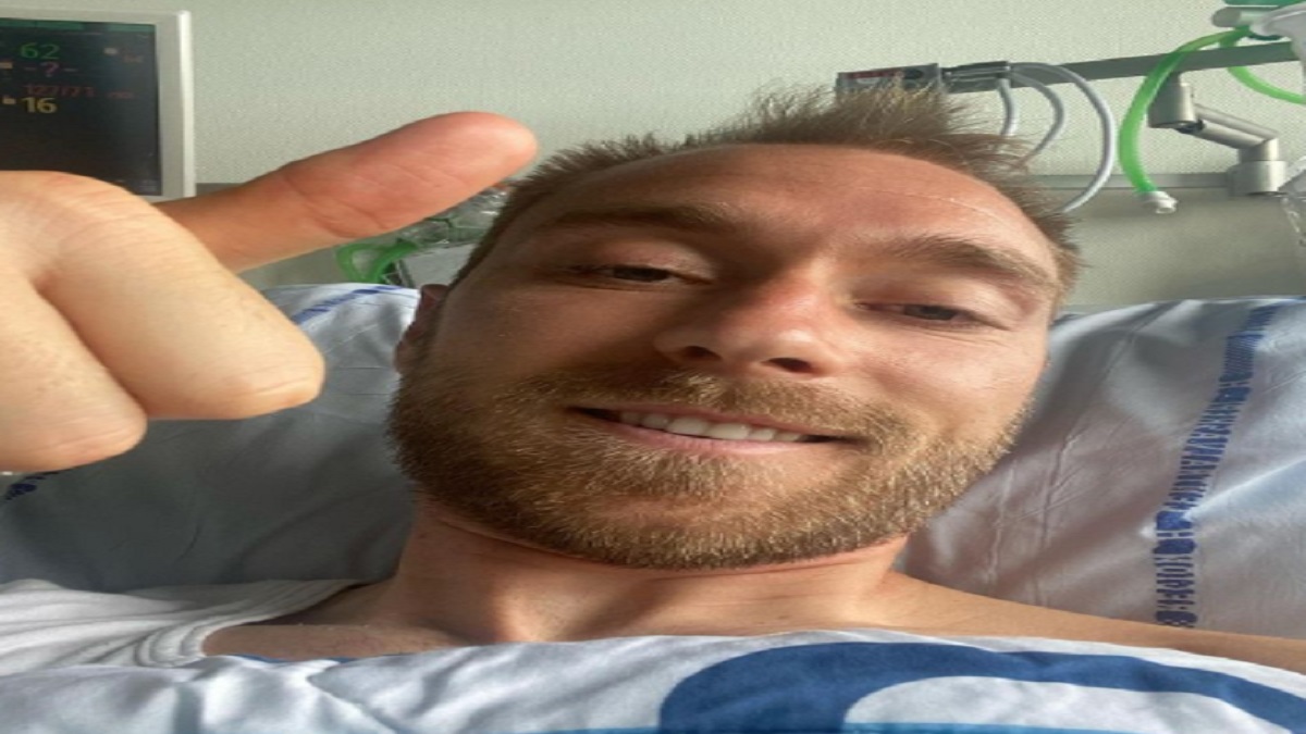 হাসপাতালে শুয়ে যা লিখলেন এরিকসেন