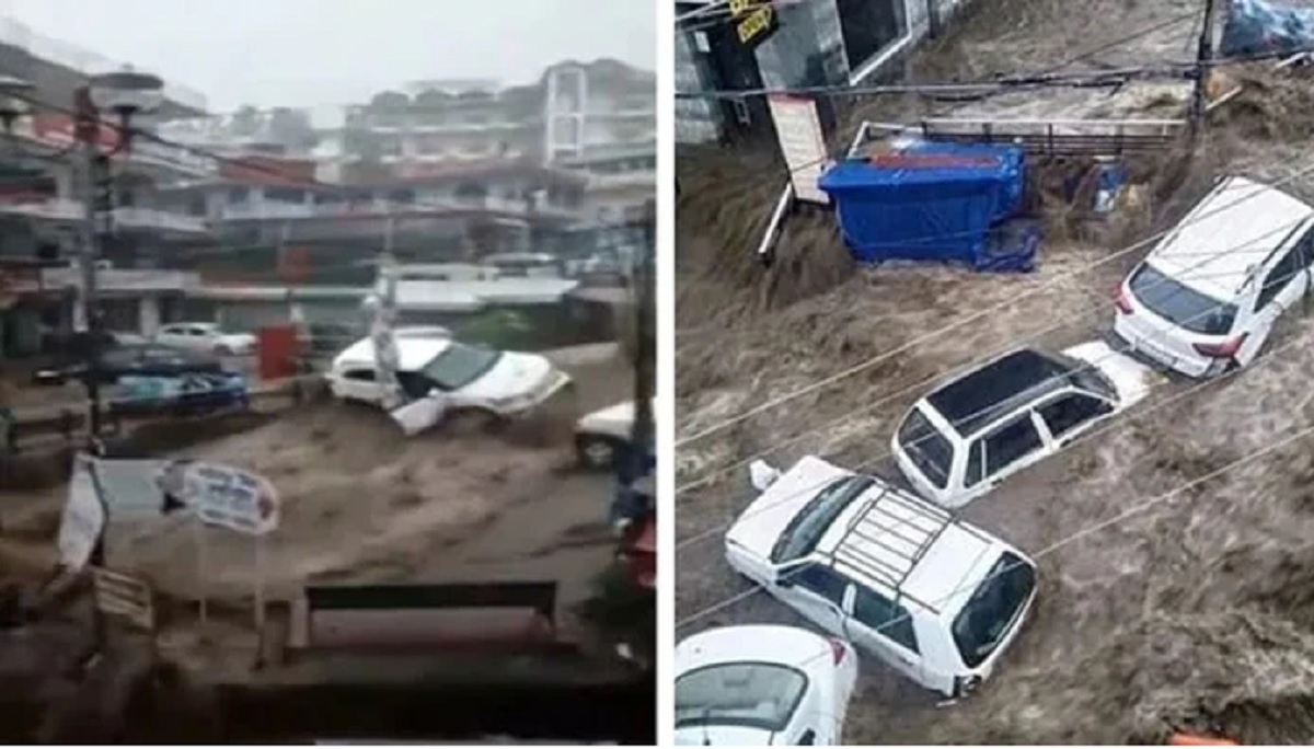 ভয়াবহ বন্যায় বিপর্যস্ত ভারতের হিমাচল প্রদেশ