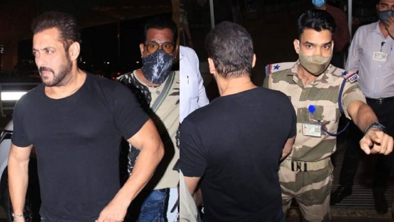 বিমানবন্দরের নিয়ম ভাঙতেই সালমানের পথ আটকালেন নিরাপত্তারক্ষী (ভিডিও) বিমানবন্দরের নিয়ম ভাঙতেই সালমানের পথ আটকালেন নিরাপত্তারক্ষী