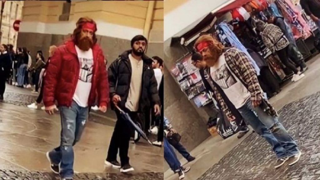 ‘টাইগার থ্রি’র সেটে সালমানের লুক ফাঁস