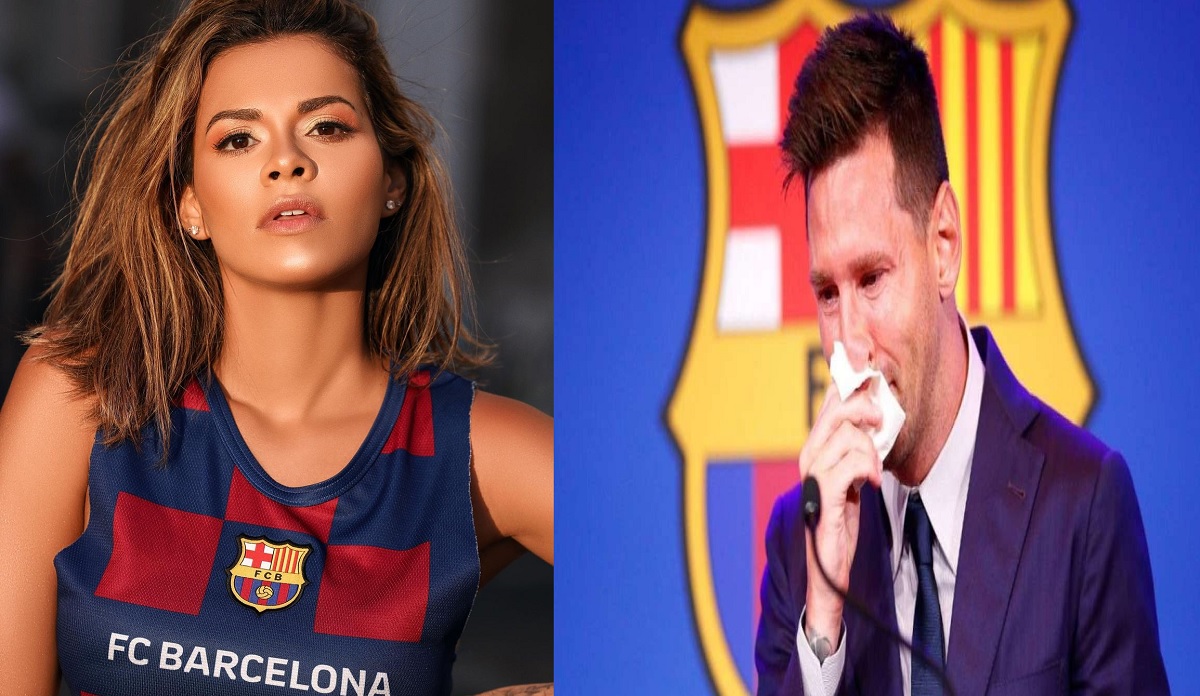 মেসির কান্নাভেজা টিস্যু নিয়ে যা করতে চান প্লে-বয় মডেল লুয়ানা!