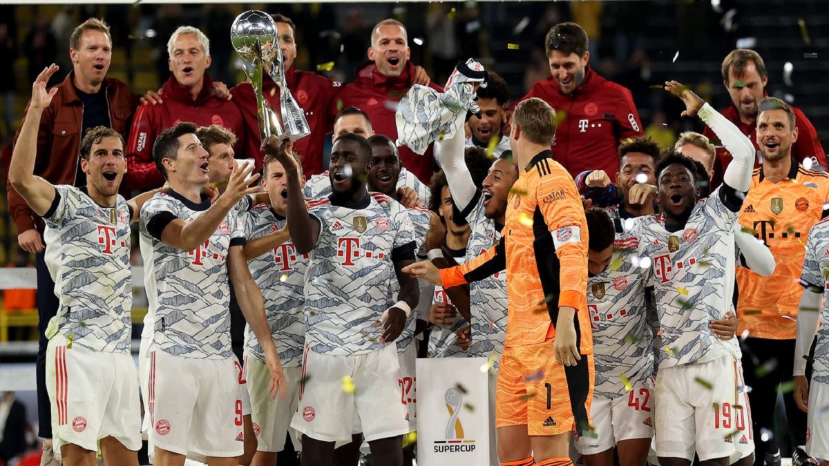 ডর্টমুন্ডকে হারিয়ে জার্মান সুপার কাপ জিতলো বায়ার্ন মিউনিখ
