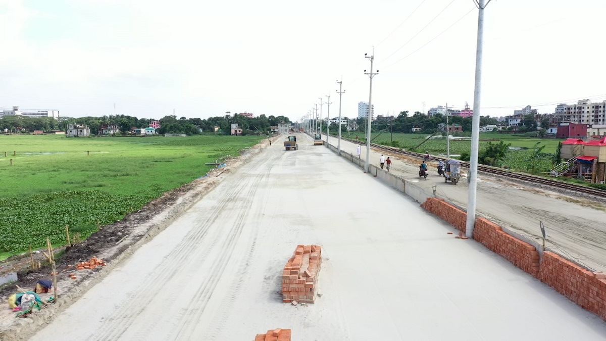 বদলে যাচ্ছে গাজীপুর সিটি এলাকা