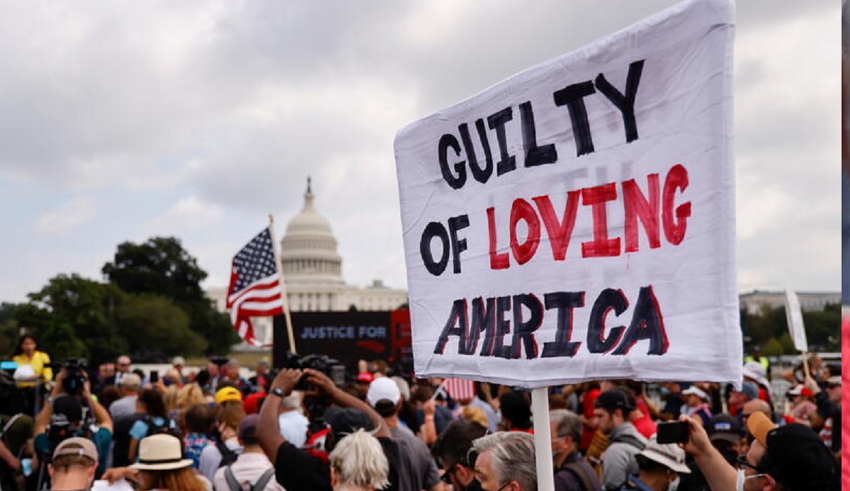 কোনো সহিংসতা ছাড়াই ট্রাম্প সমর্থকদের র্যালি অনুষ্ঠিত