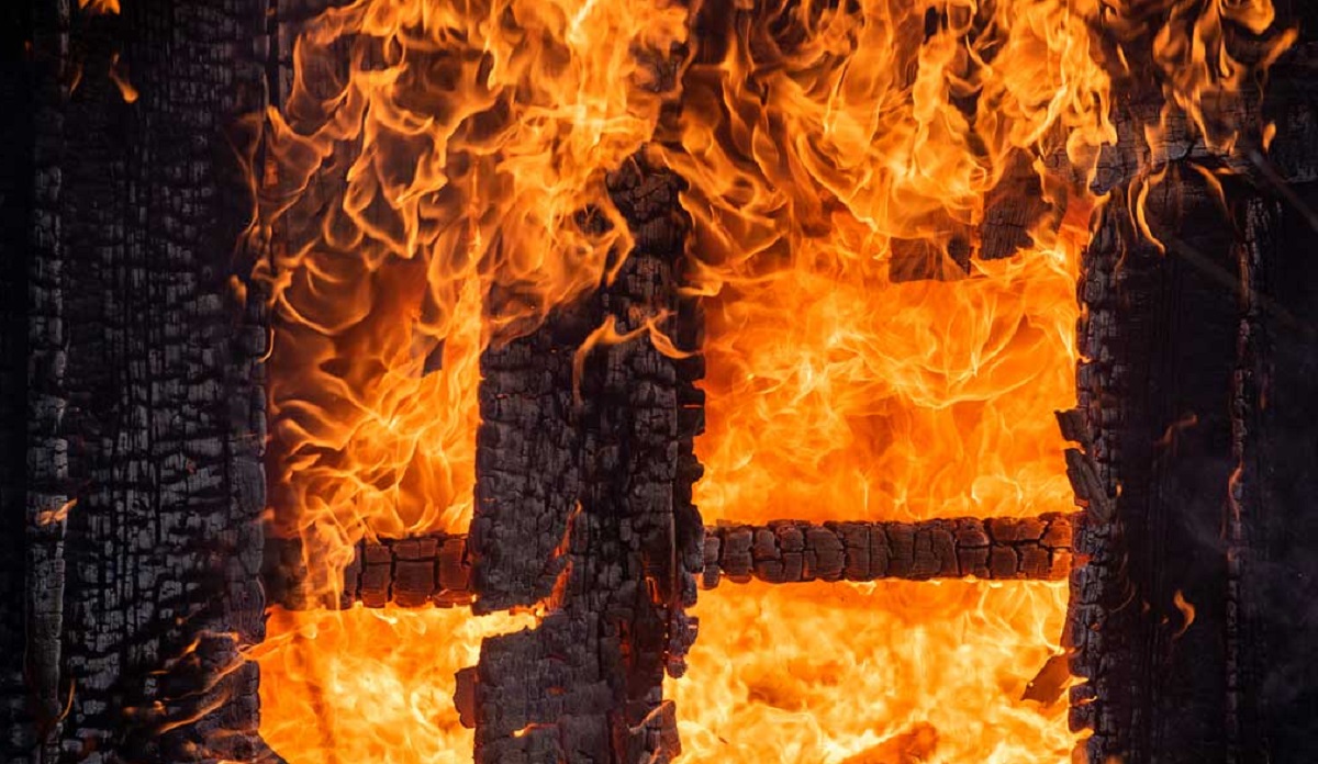 গাজীপুরে ঝুটের গুদামে আবারও আগুন