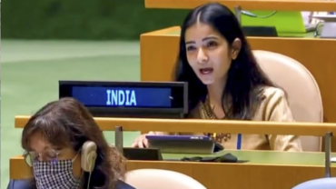 পাকিস্তান জঙ্গিবাদকে লালন-পালন করে: জাতিসংঘে ইমরান খানকে ভারতীয় নারী