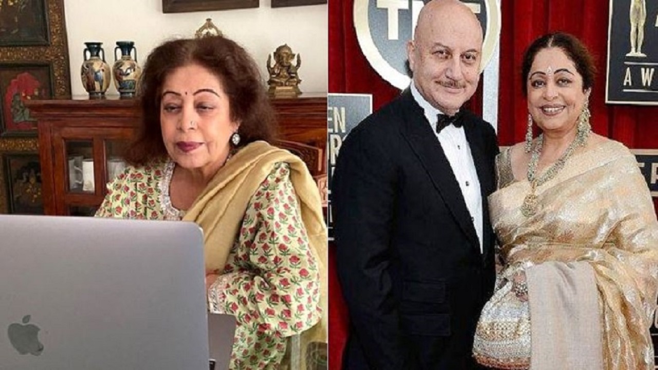 ক্যানসার জয় করে কাজে ফিরলেন কিরণ খের ক্যানসার জয় করে কাজে ফিরলেন কিরণ খের