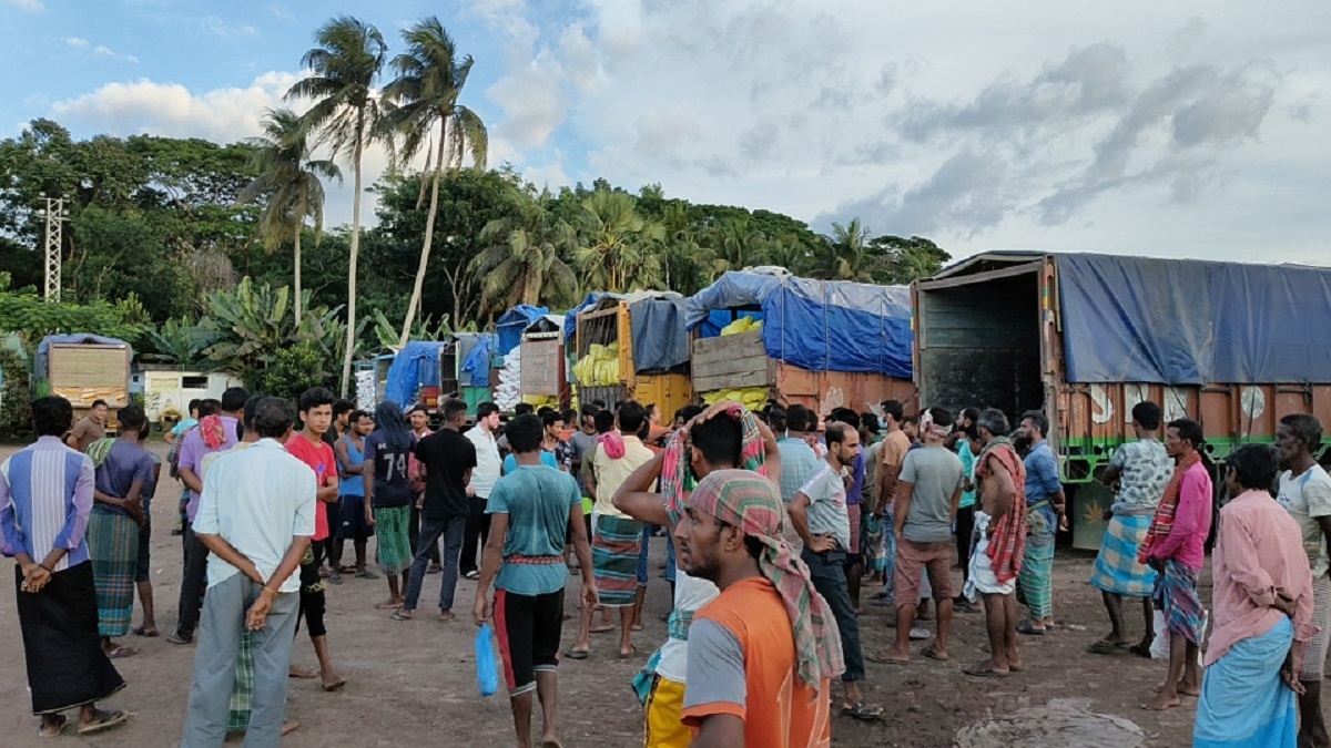পাঁচ দিন পর আখাউড়া স্থলবন্দরে আমদানি-রফতানি শুরু