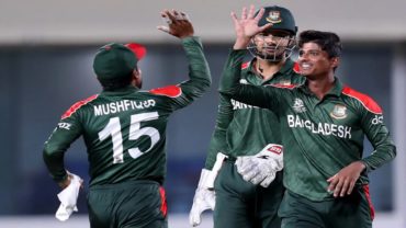 স্নায়ুচাপের এক ম্যাচ জিতলো টাইগাররা