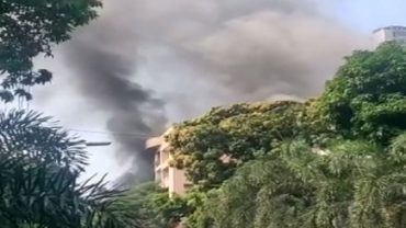 গুলশানে আবাসিক ভবনে আগুন