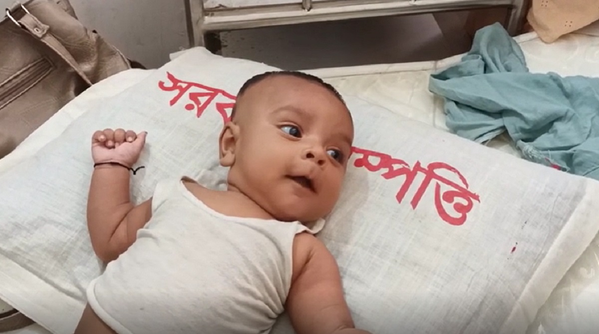 গাজীপুরের হাসপাতালে চার মাসের শিশুপুত্রকে  ফেলে পালিয়ে গেল মা