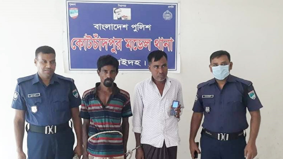 ঝিনাইদহে ডাকাতির মামলায় জামাই-শ্বশুর গ্রেফতার