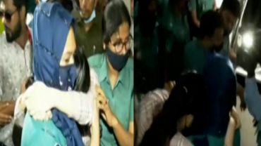 জামিন পাবার পর আদালতে হঠাৎ অসুস্থ পরীমণি