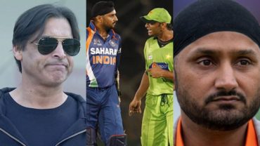 হরভজনের ইটের জবাবে শোয়েবের পাটকেল