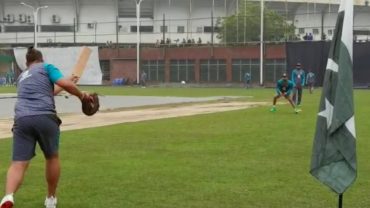মিরপুরে পাকিস্তানের পতাকা টাঙিয়ে হয়েছে অনুশীলন