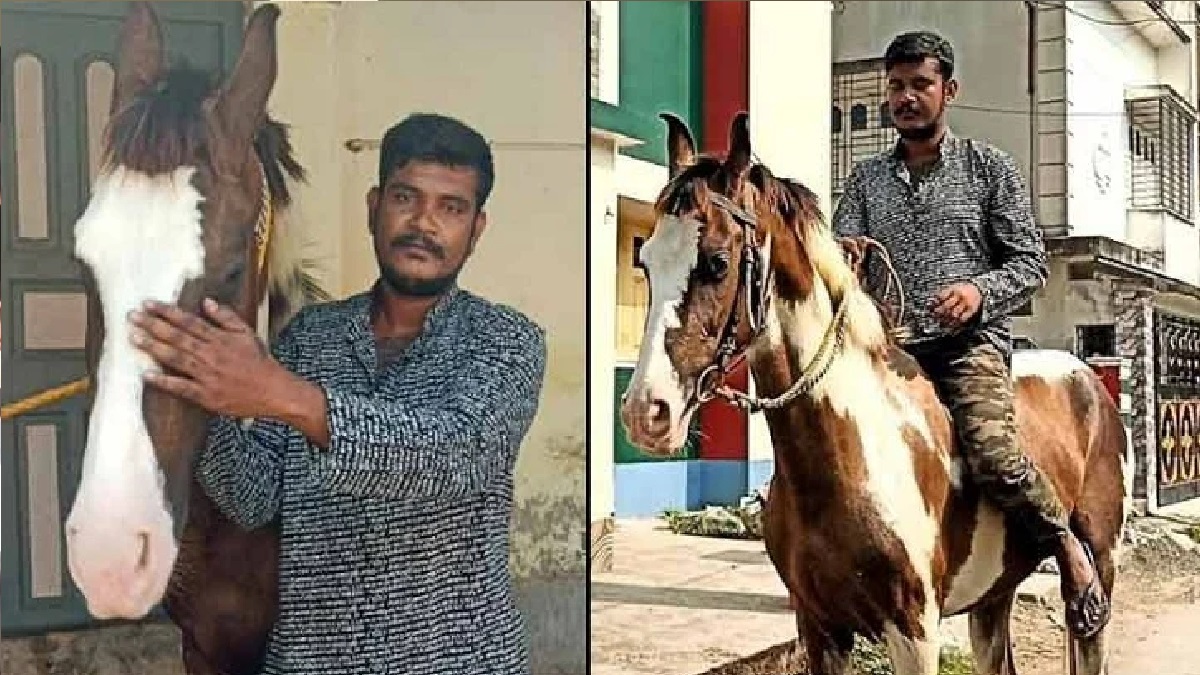 তেলের দাম বাড়ায় মোটরসাইকেল বেচে ঘোড়া কিনলেন যুবক