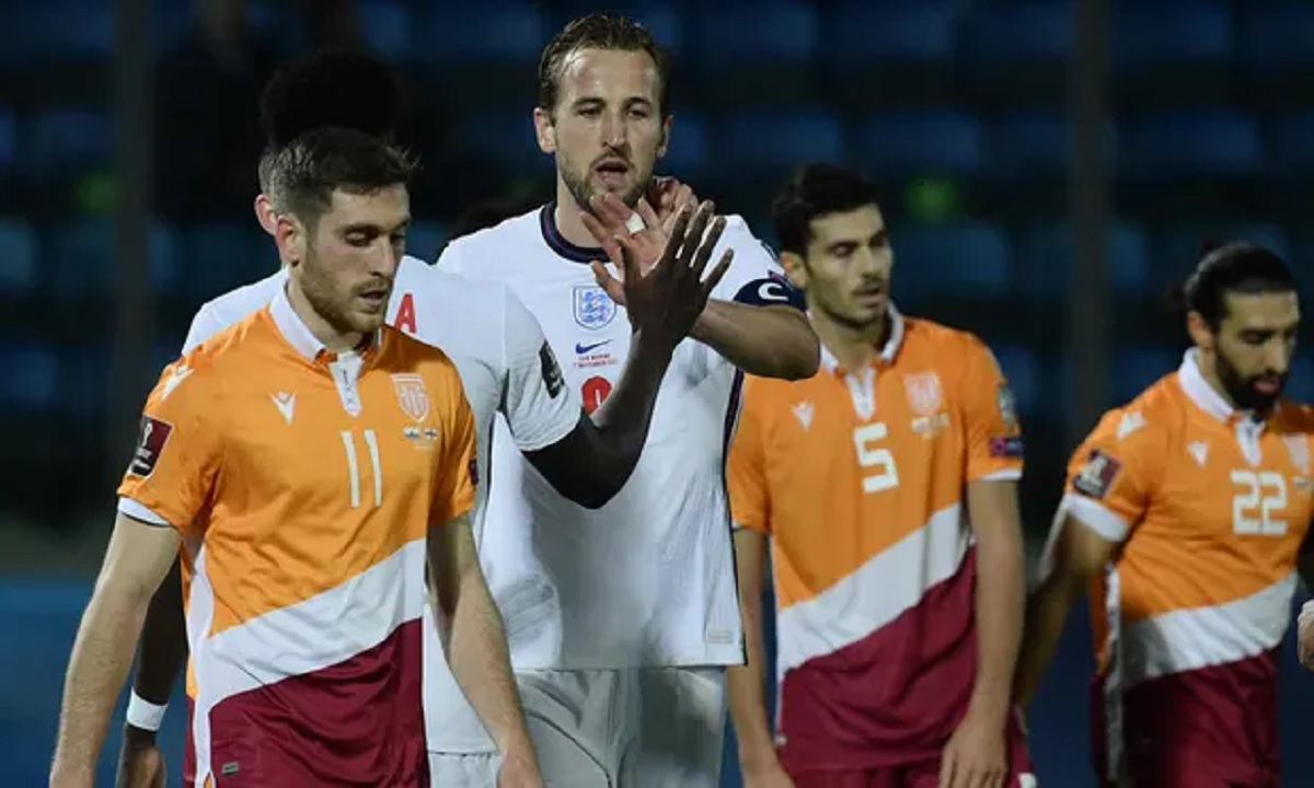 সান মারিনোকে ১০ গোলে হারিয়ে কাতার বিশ্বকাপে ইংল্যান্ড