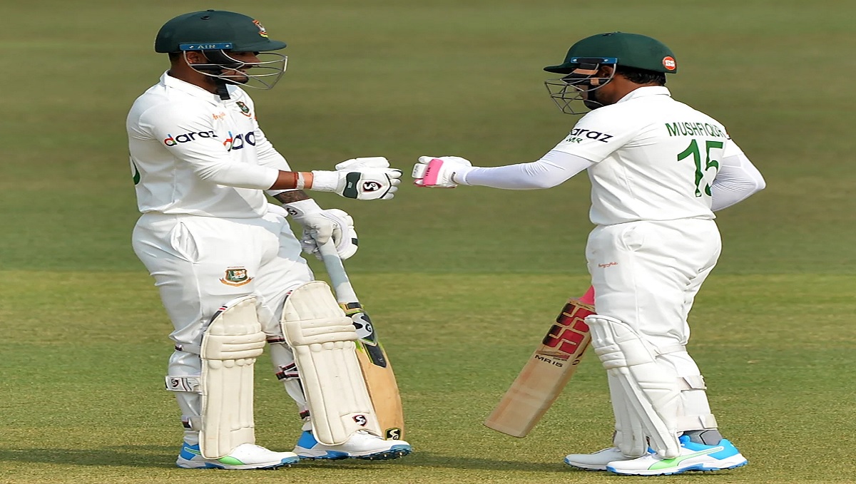 লিটন-মুশফিকের দুটো পঞ্চাশে শত রানের জুটি