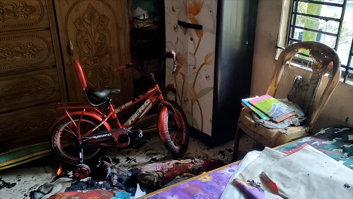 মুন্সিগঞ্জে চারতলা বাড়িতে বিস্ফোরণ, ২ শিশুসহ দগ্ধ ৪