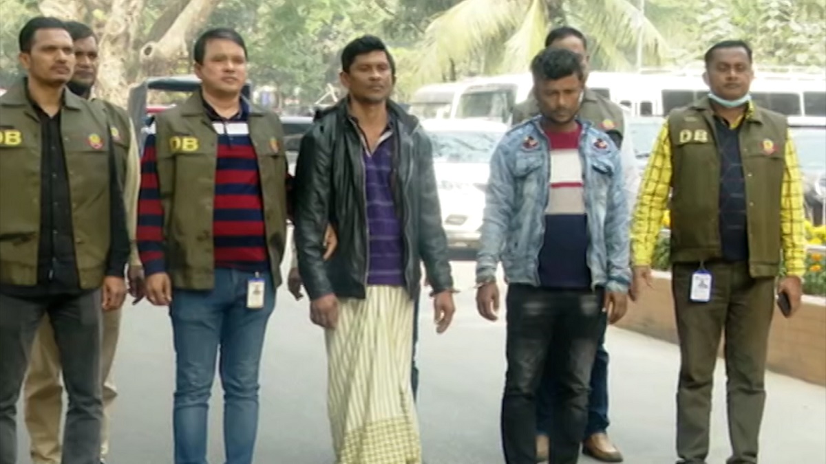 রাজধানীতে স্বর্ণের দোকানে চুরি, গ্রেফতার ৩