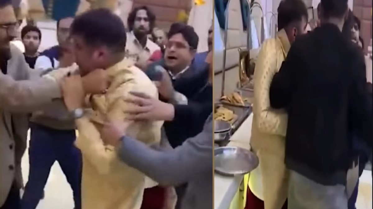 যৌতুক চাওয়ায় বিয়ের আসরে বরকে গণধোলাই