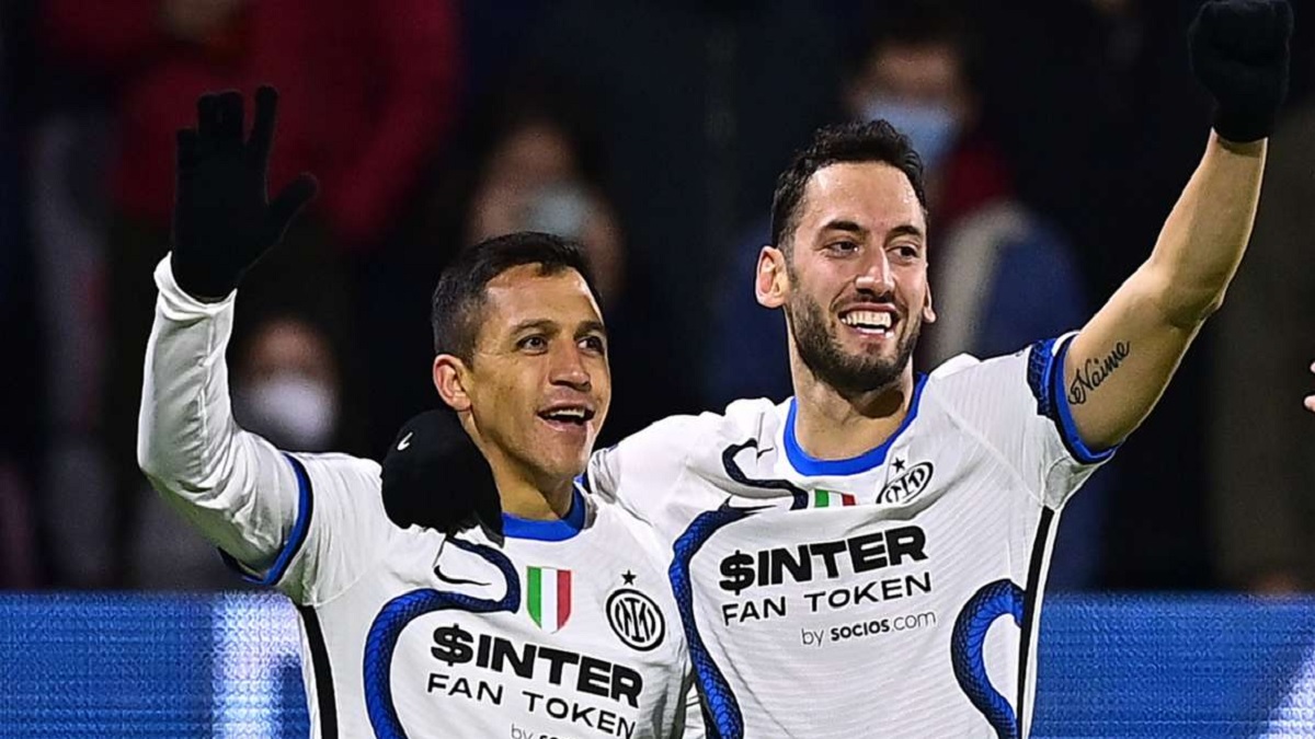 ৫ জনের ৫ গোলে সবার উপরে ইন্টার