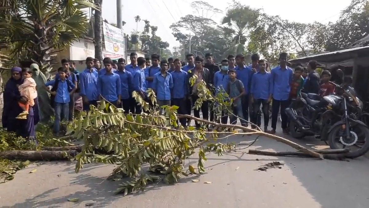 পিরোজপুরে ‘বউ গাড়ির’ চাপায় শিশু শিক্ষার্থীর মৃত্যু