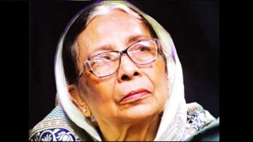 শহীদজায়া মুশতারী শফীর মৃত্যুতে গভীর শোক ও দুঃখ প্রকাশ করেছেন প্রধানমন্ত্রী