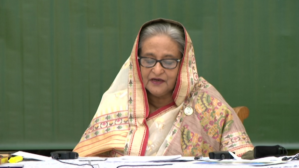 দেশের ওপর কোনো আঘাত এলে চুপ থাকবে না বাংলাদেশ: প্রধানমন্ত্রী