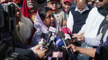 তৈমূর গডফাদার শামীম ওসমানের প্রার্থী: আইভী (ভিডিও)
