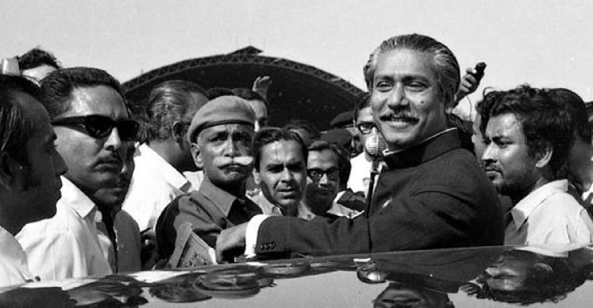 আজ বঙ্গবন্ধুর স্বদেশ প্রত্যাবর্তন দিবস
