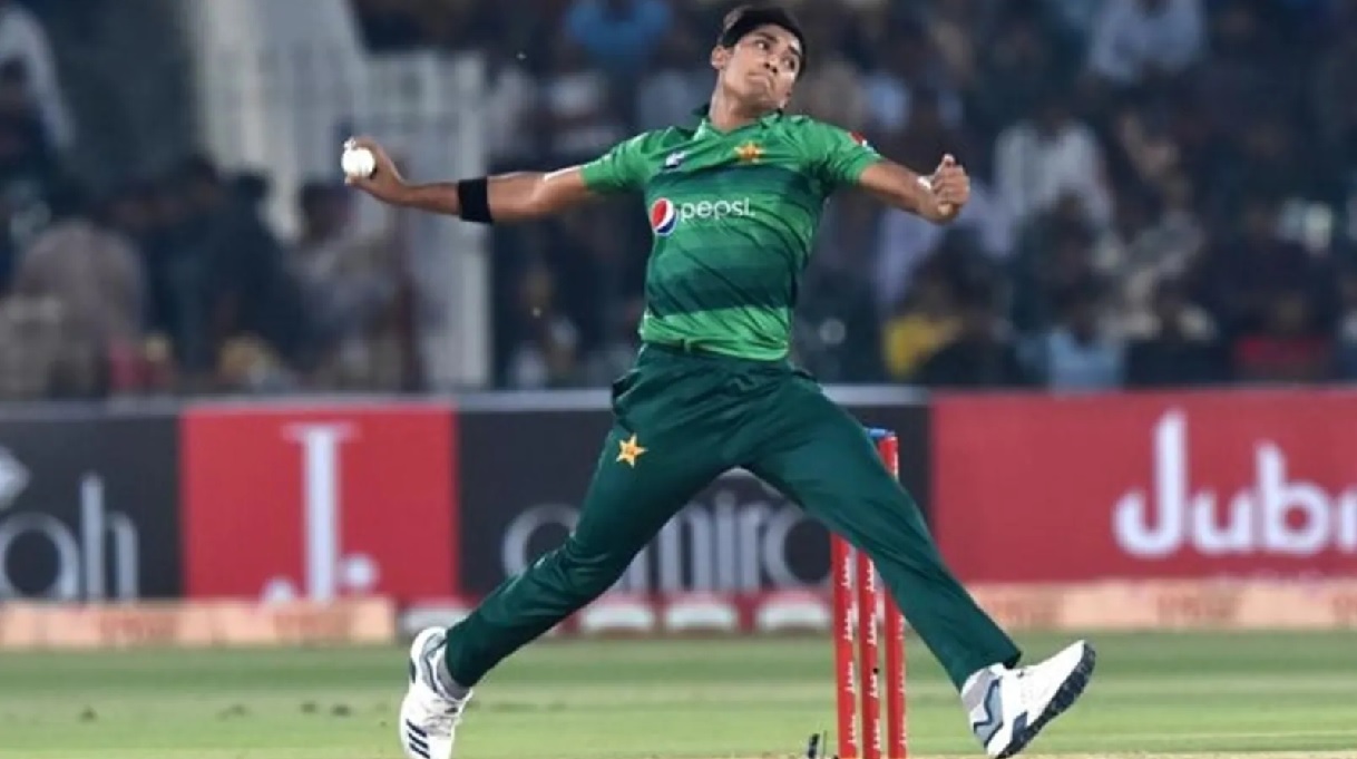 প্রশ্নবিদ্ধ পাকিস্তানি পেসার হাসনাইনের বোলিং অ্যাকশন
