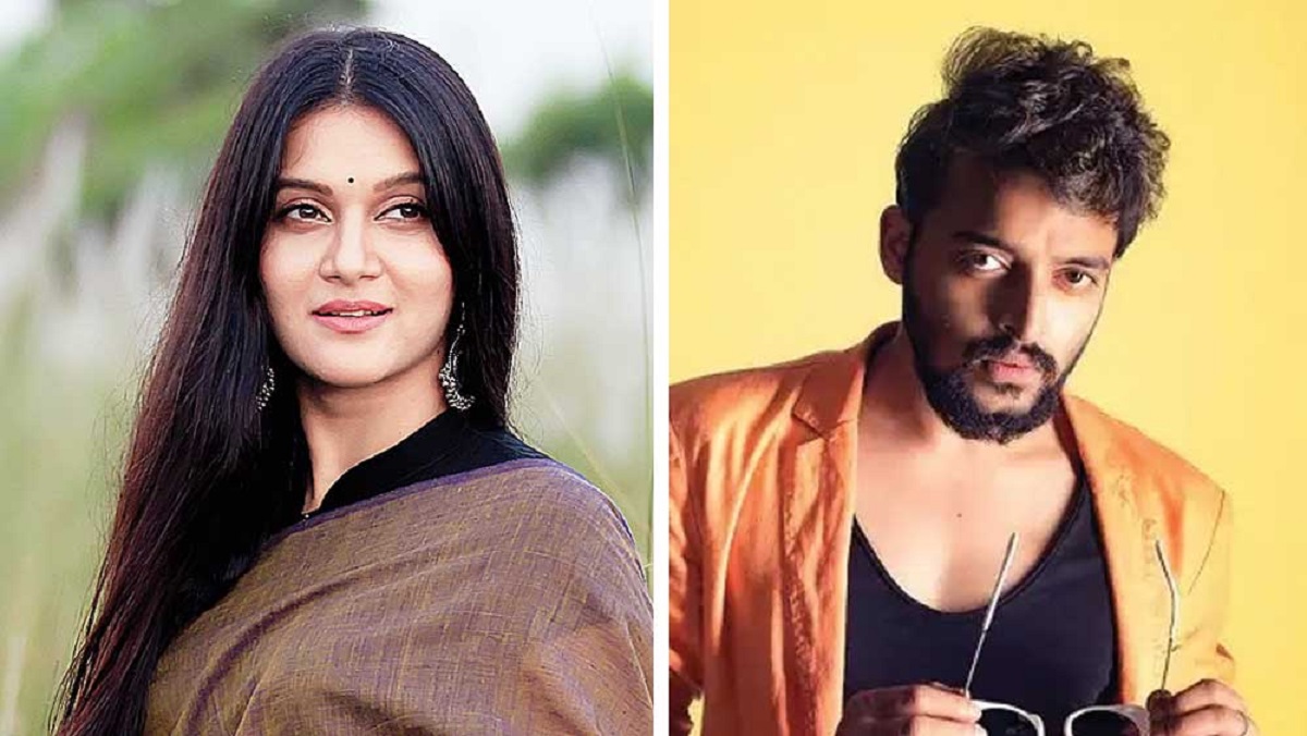 মিথিলার সঙ্গে ঘনিষ্ঠ দৃশ্যে সৃজিত বলবেন, ‘এই বাবু বেশি না’: সৌরভ